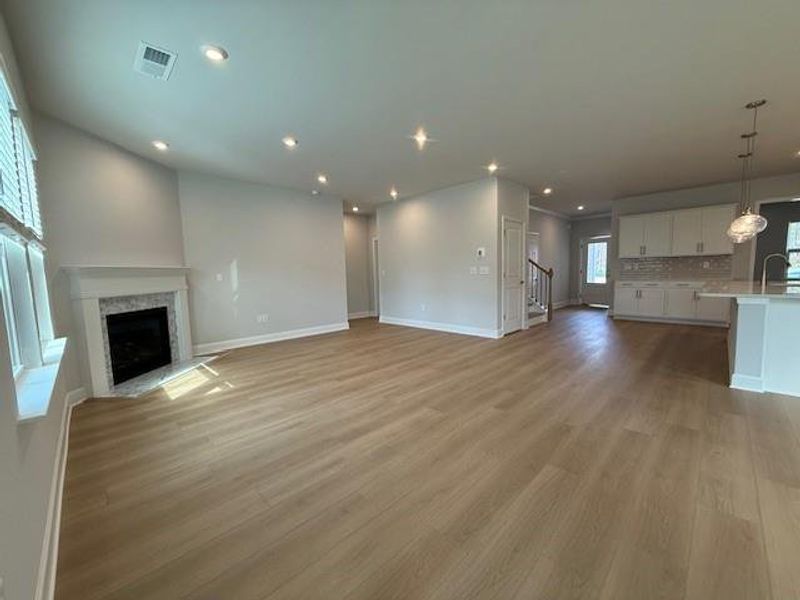 Spacious, unfurnished interior of a new home in Berkeley Mill, Cumming (Image 17).