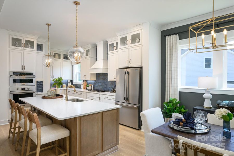 Furnished interior view inside a new home in North Creek Village, Huntersville (Image 32).