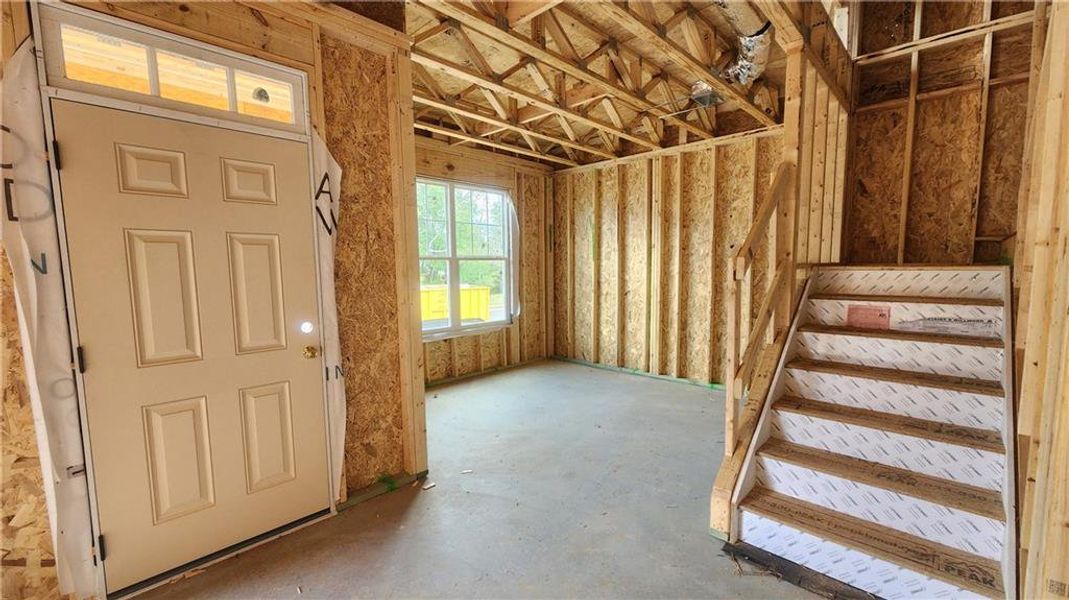 In-progress construction of a new home in The Estates at Casteel, Bethlehem, GA (Image 6). In-progress construction of a new home in The Estates at Casteel, Bethlehem, GA (Image 6).