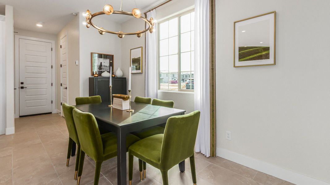 Representative furnished interior of a home built from the The Adeline by DRB Homes in Surprise City Center, Surprise (Image 9). Representative furnished interior of a home built from the The Adeline by DRB Homes in Surprise City Center, Surprise (Image 9).