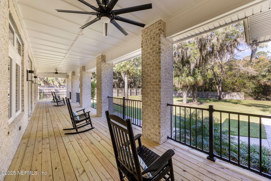 Exterior details and patio area of a home in , Yulee (Image 2). Exterior details and patio area of a home in , Yulee (Image 2).