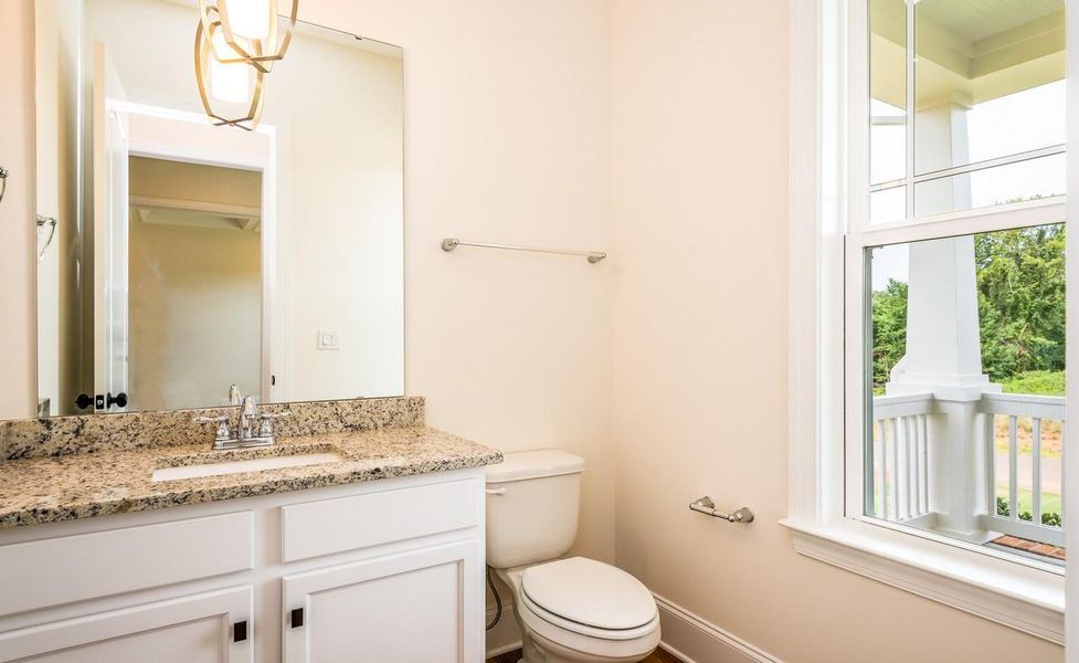 Representative furnished interior of a home built from the Princeton by Greybrook Homes in Harbor Watch, Statesville (Image 22).
