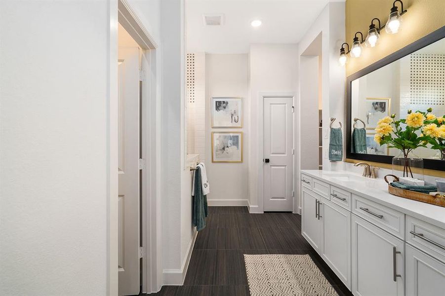 EXAMPLE PHOTO: Another view of Master bath