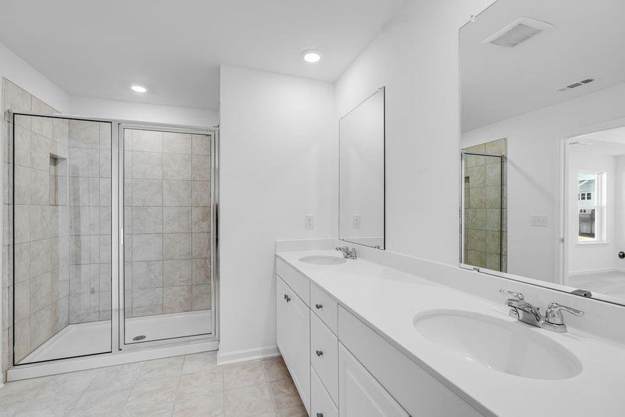 Furnished interior view inside a new home in Chandler Run, Tucker (Image 14). Furnished interior view inside a new home in Chandler Run, Tucker (Image 14).