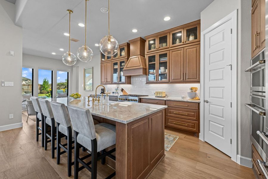 Furnished interior view inside a new home in , Fulshear (Image 29).