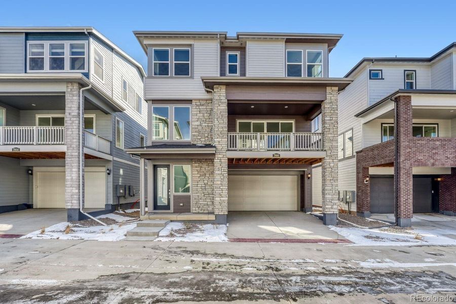 In-progress construction of a new home in Vermilion Creek, Centennial, CO (Image 14).