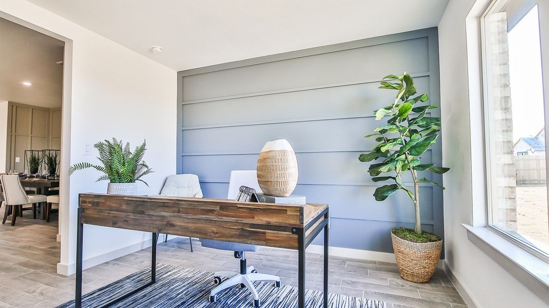 Representative furnished interior of a home built from the The Holden by D.R. Horton in Abbey Glen, Lubbock (Image 29). Representative furnished interior of a home built from the The Holden by D.R. Horton in Abbey Glen, Lubbock (Image 29).