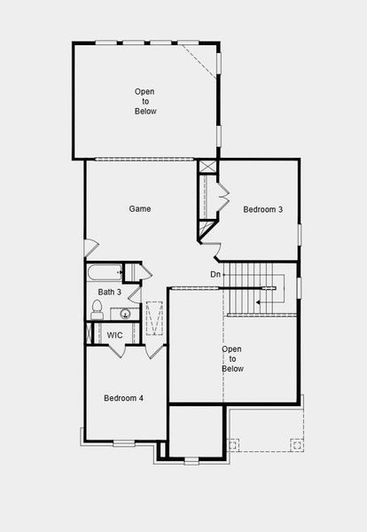Additional highlights include: gourmet kitchen, 12'x8' sliding door unit to outdoor living, extended primary suite, study in place of flex room, tankless water heater, horizontal railing at stairs.