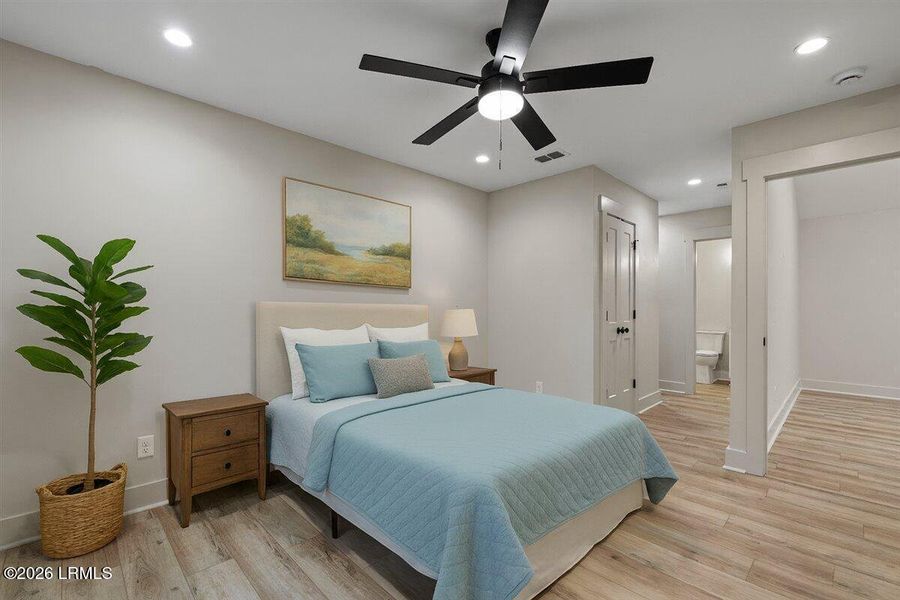 Furnished interior view inside a new home in , Beaufort (Image 53).