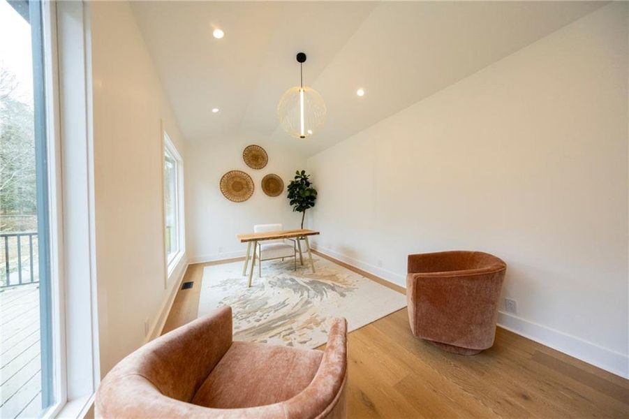 Furnished interior view inside a new home in , Gainesville (Image 38).