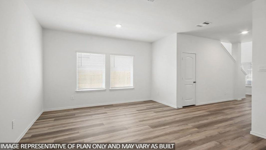 Spacious, unfurnished interior of a new home in , Crosby (Image 8).
