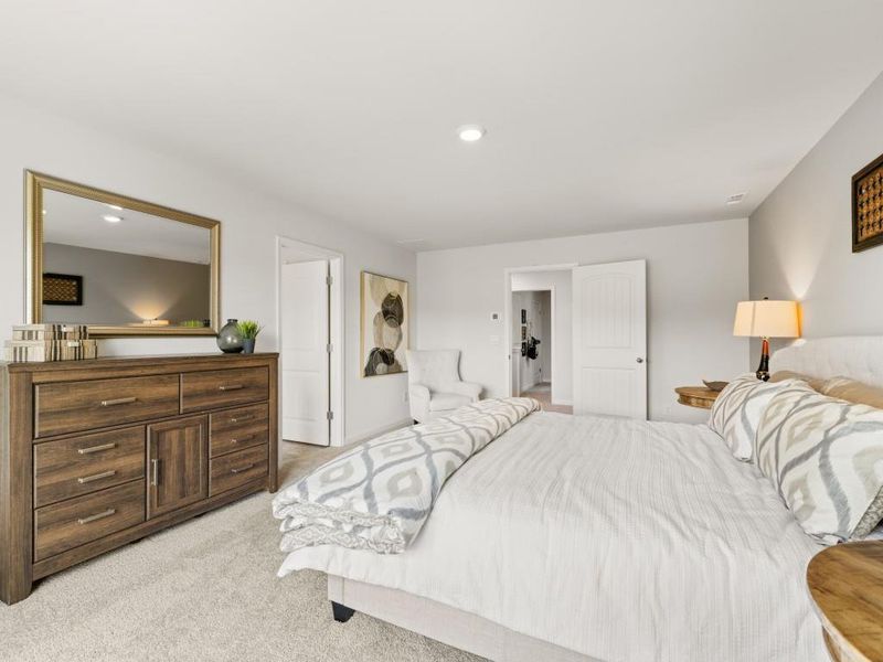 Furnished interior view inside a new home in Parkside at Carter Grove, Cartersville (Image 14). Furnished interior view inside a new home in Parkside at Carter Grove, Cartersville (Image 14).