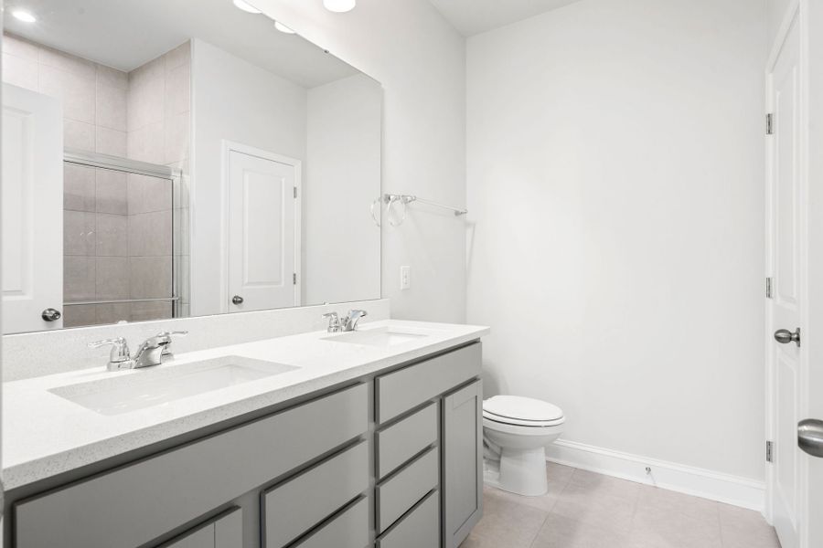 Furnished interior view inside a new home in Waterways, Richmond Hill (Image 7). Furnished interior view inside a new home in Waterways, Richmond Hill (Image 7).