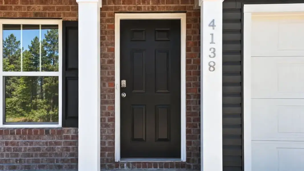 Exterior details and patio area of a home in Baxter Village, Boiling Springs (Image 3).