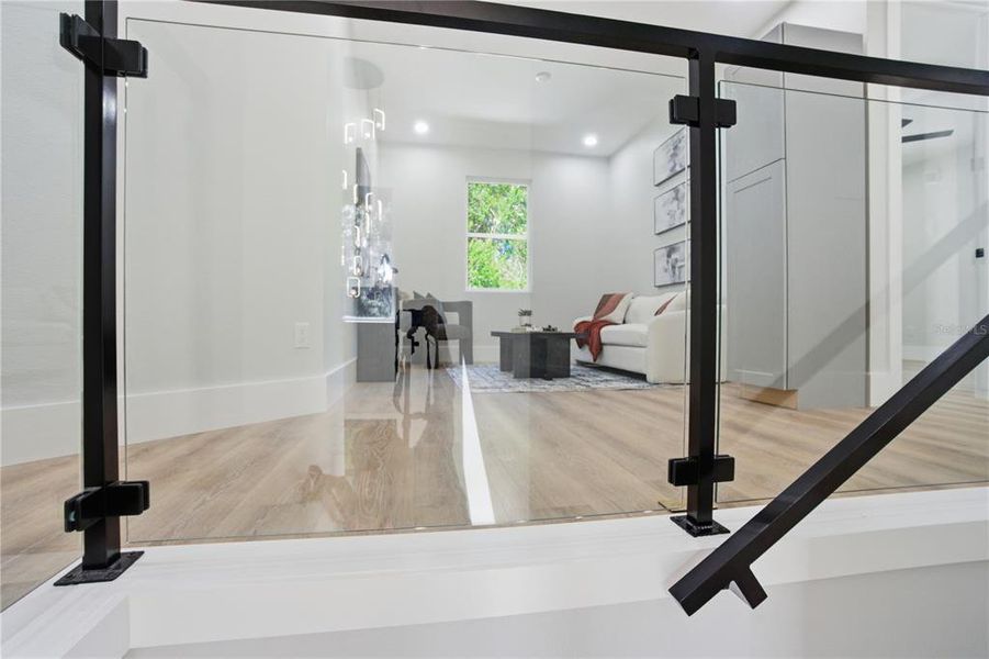 Close-up of interior finishes inside a home in , Belle Isle (Image 21).