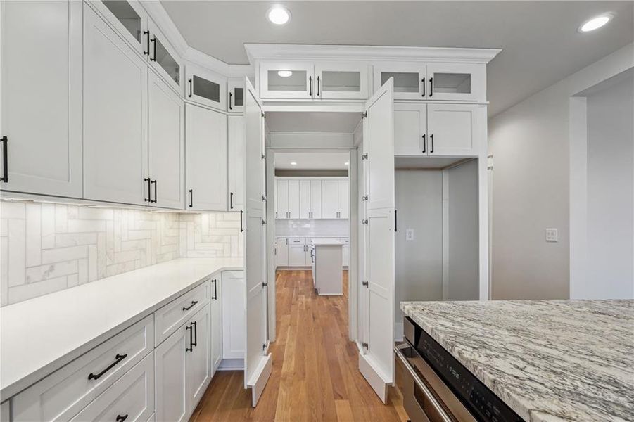 Furnished interior view inside a new home in , Dawsonville (Image 13).