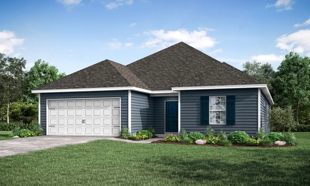 Laurel A – Front Elevation Rendering Laurel A – Front Elevation Rendering