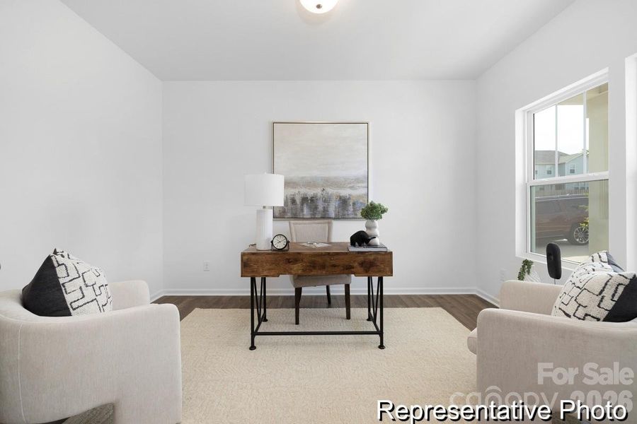 Furnished interior view inside a new home in Autumn Ridge, High Shoals (Image 15).