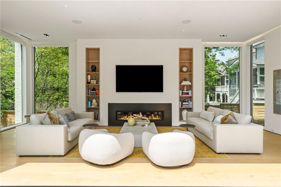 Furnished interior view inside a new home in , Brookhaven (Image 67).