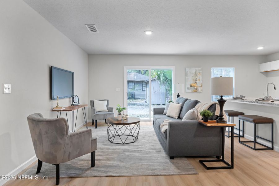 Furnished interior view inside a new home in , Jacksonville (Image 16).