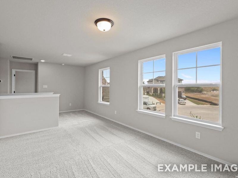 Spacious, unfurnished interior of a new home in Horizon Pointe, Converse (Image 20).