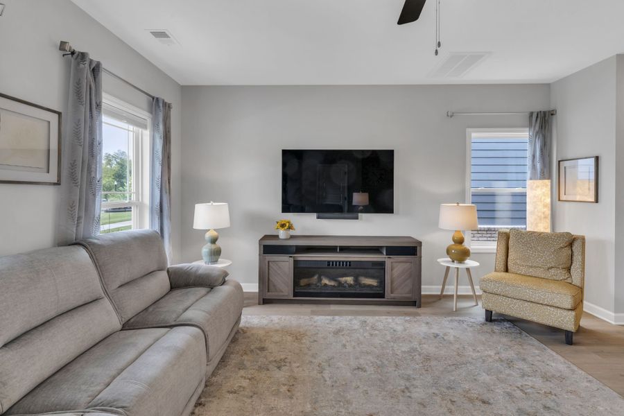 Representative furnished interior of a home built from the Dalton by Parkside Builders in Anderson Park, Hendersonville (Image 8). Representative furnished interior of a home built from the Dalton by Parkside Builders in Anderson Park, Hendersonville (Image 8).