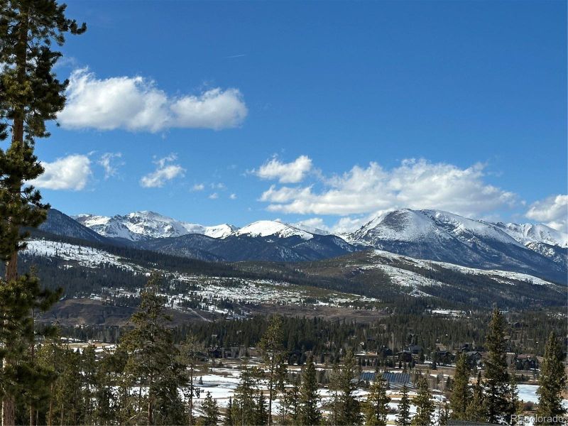 View of Buffalo and Gore Range