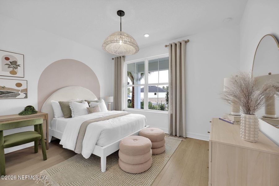 Furnished interior view inside a new home in Hyland Trail, Green Cove Springs (Image 7).