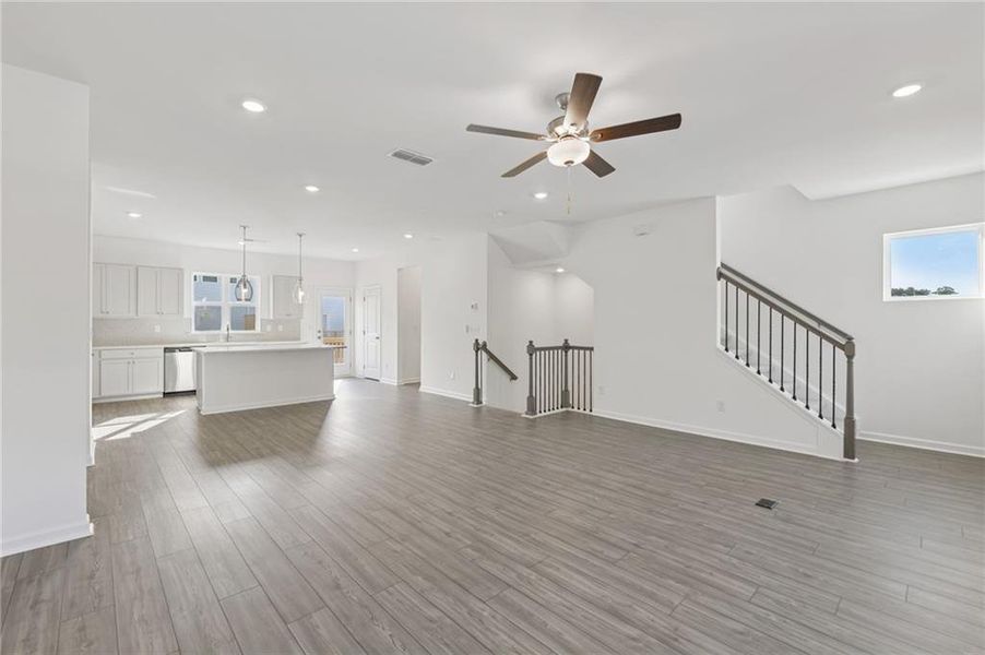 Spacious, unfurnished interior of a new home in Chandler Run, Tucker (Image 27).