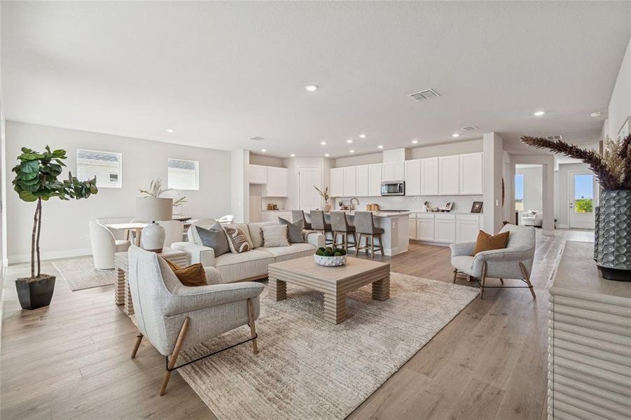 Furnished interior view inside a new home in Coasterra, Palmetto (Image 20).