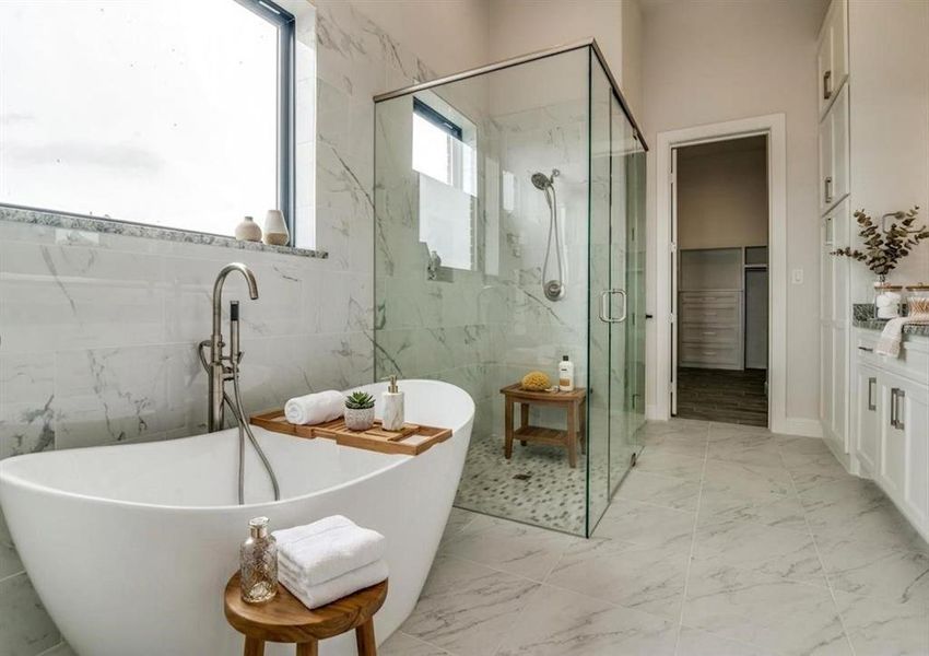 Furnished interior view inside a new home in , Forney (Image 15).