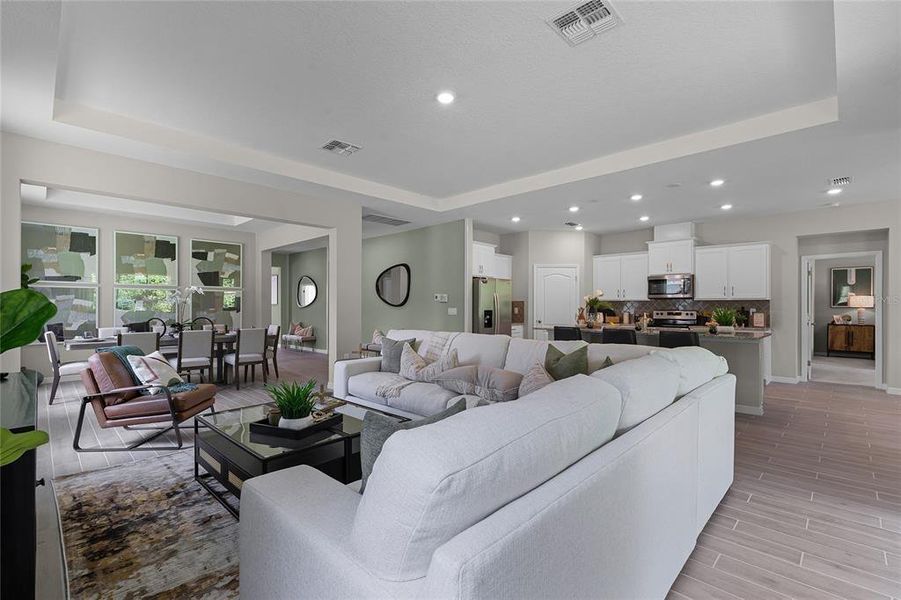 Furnished interior view inside a new home in Wynwood, Ocoee (Image 22).