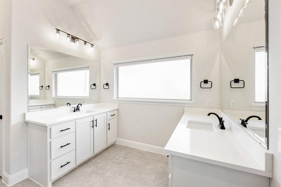 Furnished interior view inside a new home in Parks at Panchasarp Farms 65, Burleson (Image 16). Furnished interior view inside a new home in Parks at Panchasarp Farms 65, Burleson (Image 16).