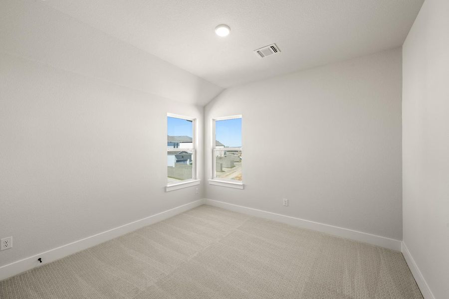 Spacious, unfurnished interior of a new home in Terrace Collection at Harvest, Argyle (Image 23).