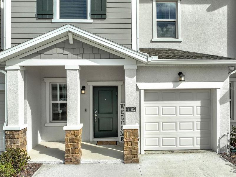 Exterior details and patio area of a home in , Davenport (Image 3). Exterior details and patio area of a home in , Davenport (Image 3).