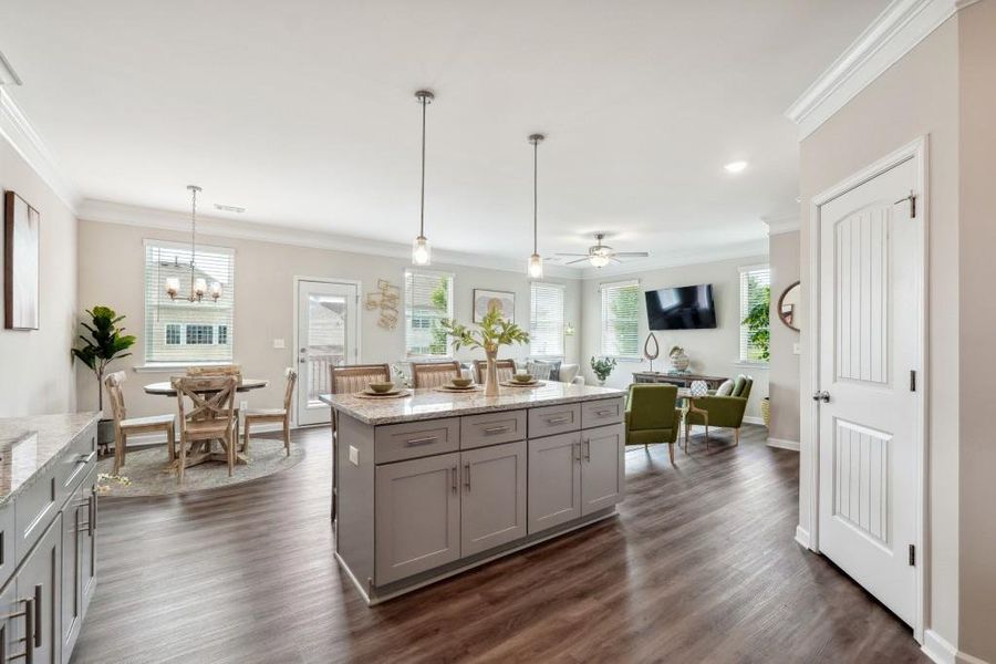Furnished interior view inside a new home in , Douglasville (Image 13). Furnished interior view inside a new home in , Douglasville (Image 13).