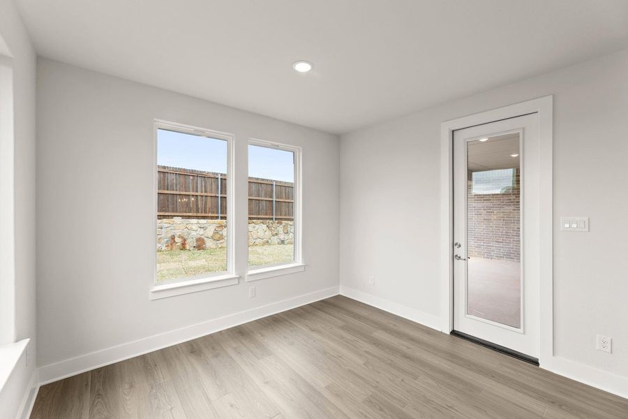 Spacious, unfurnished interior of a new home in View at the Reserve, Mansfield (Image 15). Spacious, unfurnished interior of a new home in View at the Reserve, Mansfield (Image 15).