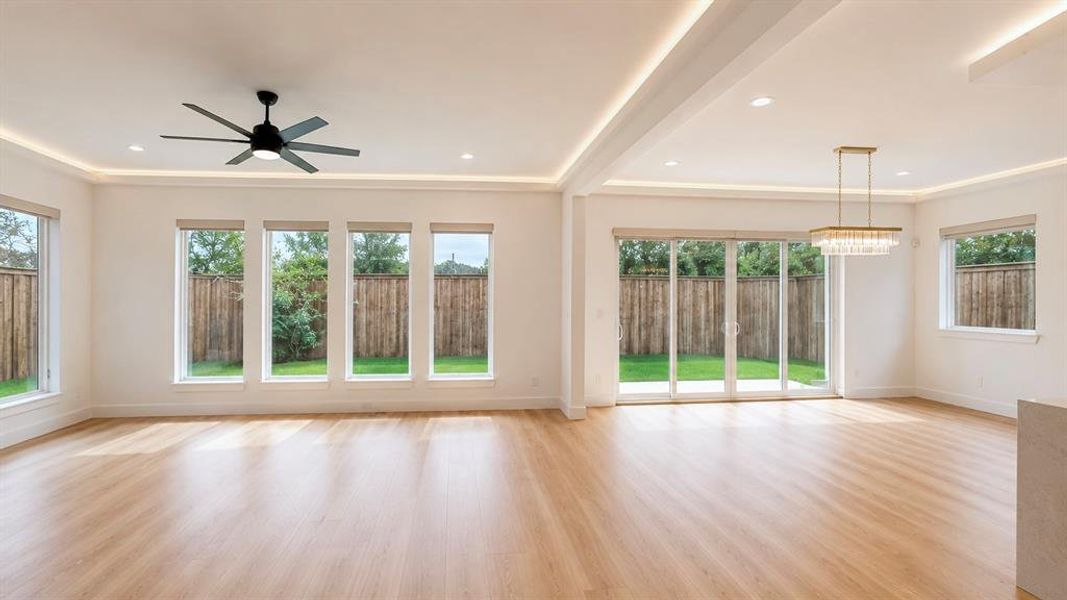 Spacious, unfurnished interior of a new home in , Dallas (Image 30).