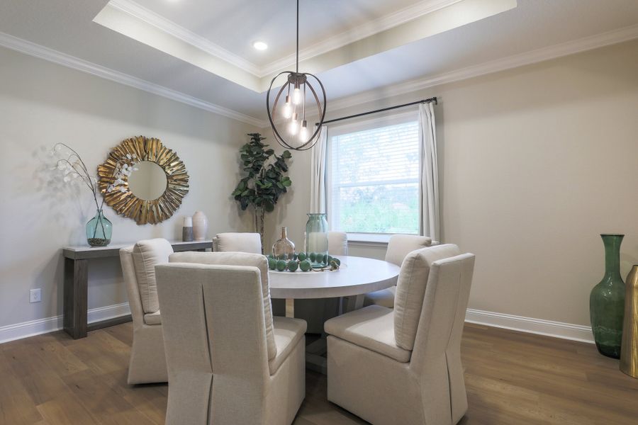 Representative furnished interior of a home built from the Livorno by Maronda Homes in Coastal Communities, Edgewater (Image 10).