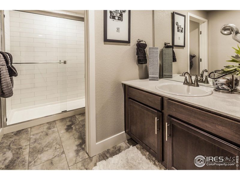 EXAMPLE PHOTO: FINISHED BASEMENT BATH