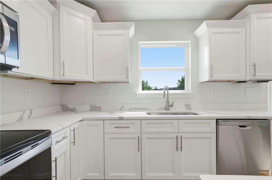Furnished interior view inside a new home in , Eton (Image 15).