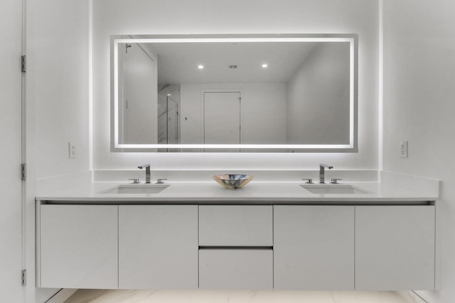 Primary Bath Double Vanity