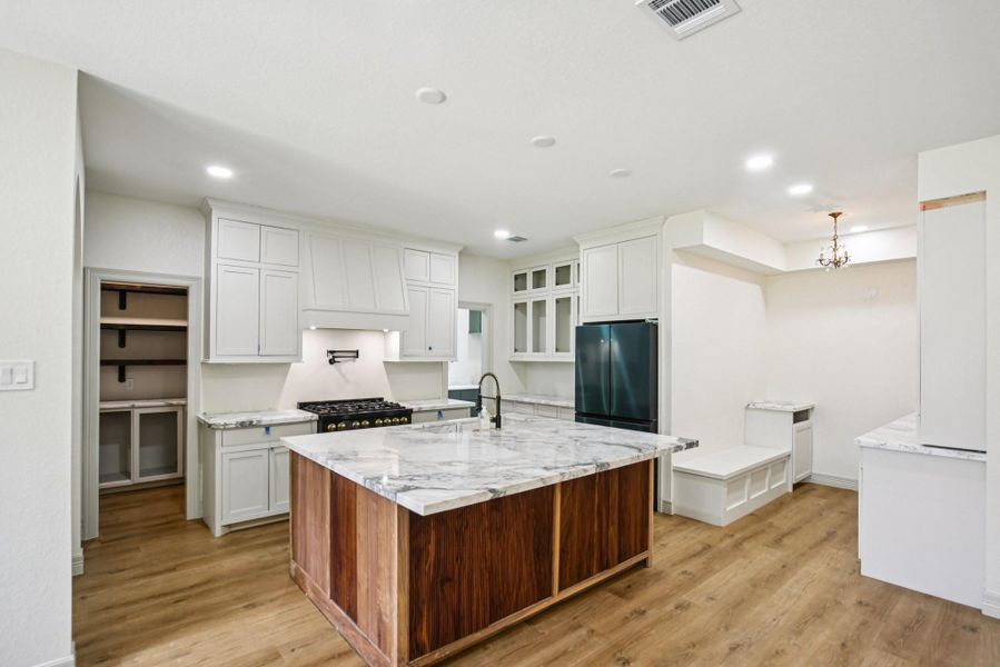 Furnished interior view inside a new home in , Willis (Image 14).