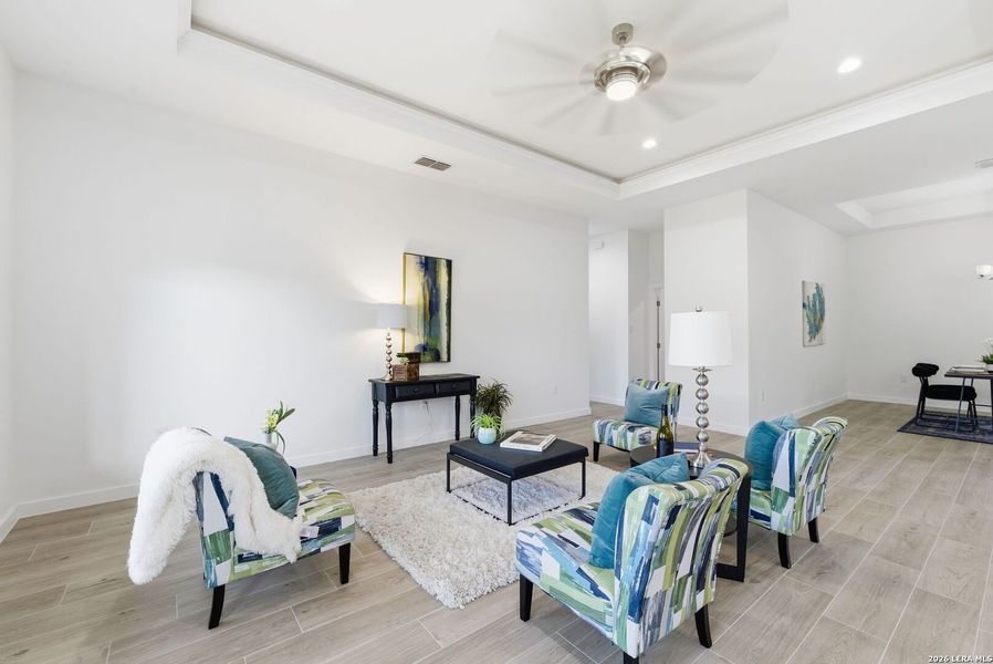 Furnished interior view inside a new home in , Selma (Image 10).