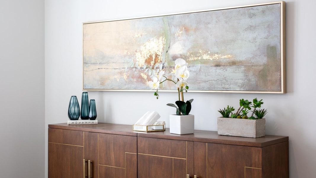 Furnished interior view inside a new home in Marion Village, Santee (Image 9).
