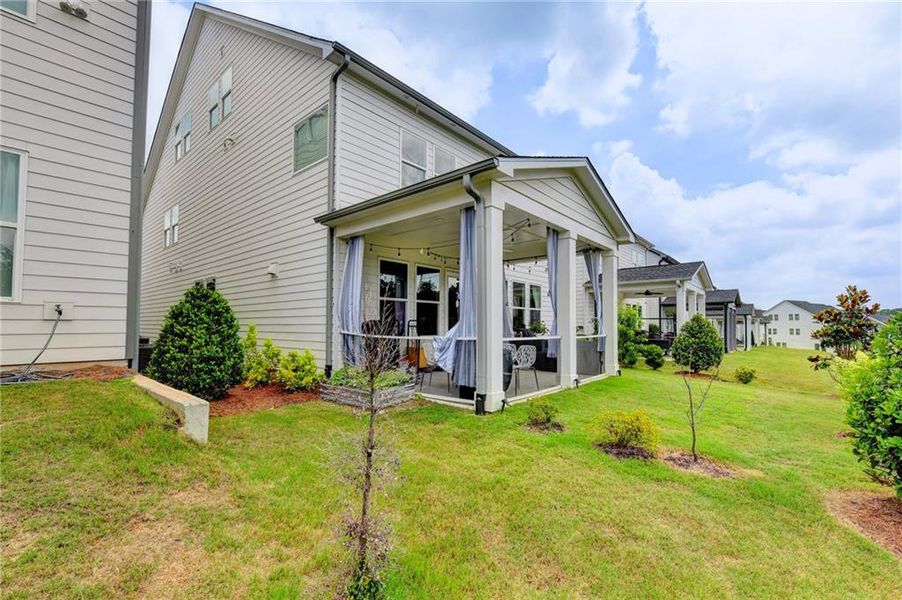 Exterior details and patio area of a home in , Cumming (Image 3).