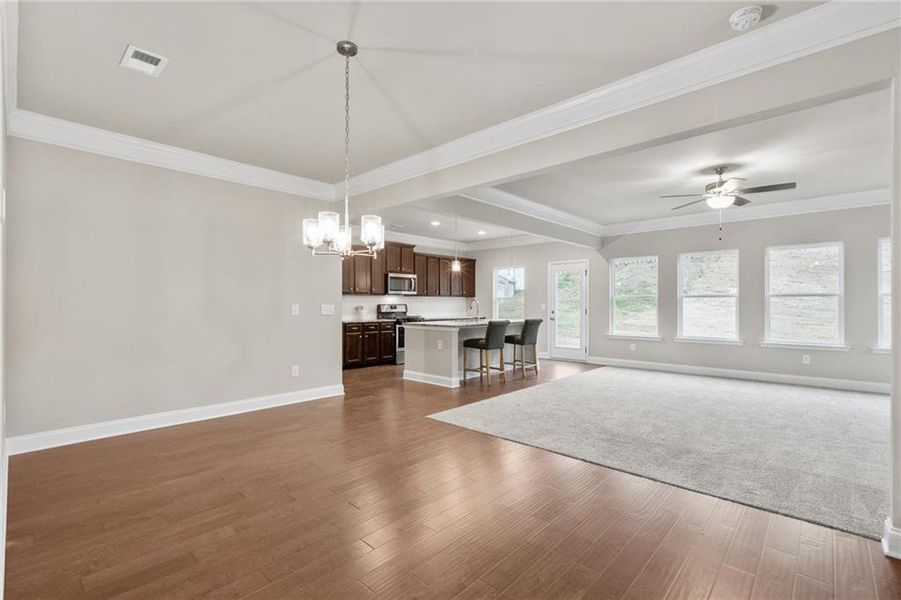 Spacious, unfurnished interior of a new home in , Flowery Branch (Image 18).