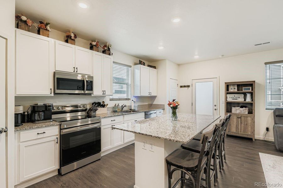 Furnished interior view inside a new home in , Fort Lupton (Image 26).