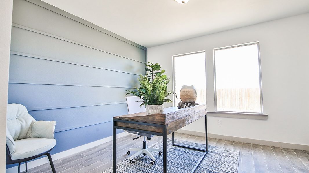 Representative furnished interior of a home built from the The Holden by D.R. Horton in Abbey Glen, Lubbock (Image 27). Representative furnished interior of a home built from the The Holden by D.R. Horton in Abbey Glen, Lubbock (Image 27).