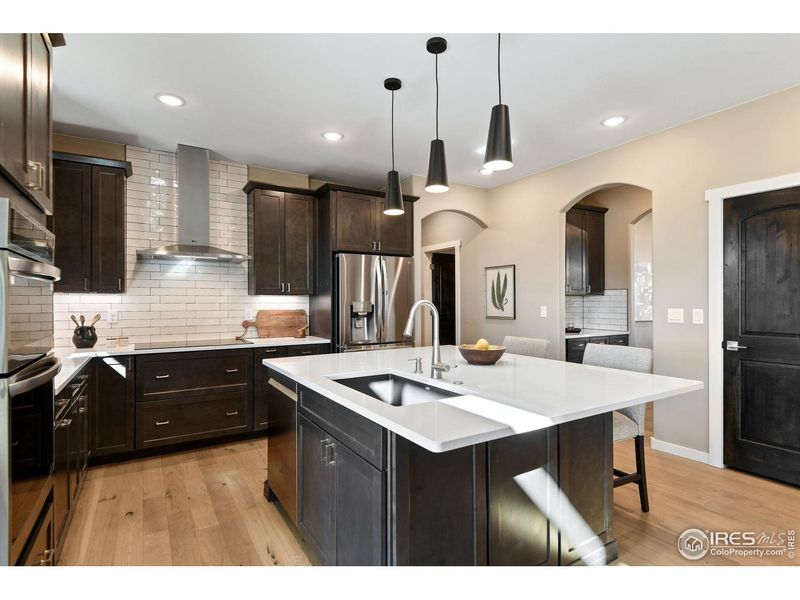 Furnished interior view inside a new home in Harvest Ridge, Berthoud (Image 16).